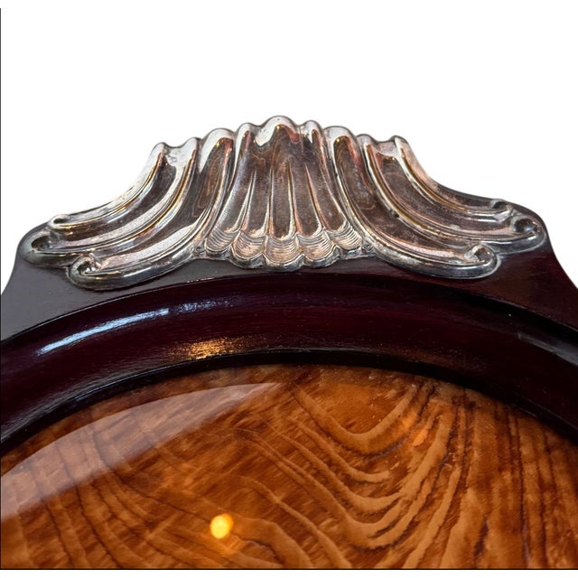 Wood 1930s Art Deco Burlwood Serving Tray For Sale - Image 7 of 17