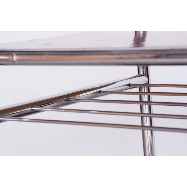 Bauhaus Side Table in Chrome-Plated Steel, 1930s For Sale - Image 6 of 10