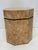 Metal Maitland-Smith Tessellated Stone Lidded Box Side Table Wiith Storage, Drinks Table For Sale - Image 7 of 8