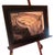 Melting Clocks" is a one-of-a-kind hand-pulled silkscreen and mixed media painting on canvas by Daniel Fuenes aka Ringo...