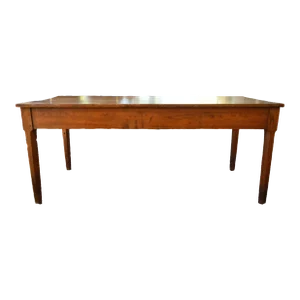 19th Century Walnut Farm Table