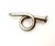 Chanel Rare Silver CC Nail Brooch *Marked 99 *Made in France -It's approximately 2" x 1". -In a very good condition...