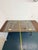 Vintage Art Deco Etched Glass Fireplace Screen With Brass Hardware For Sale - Image 11 of 12