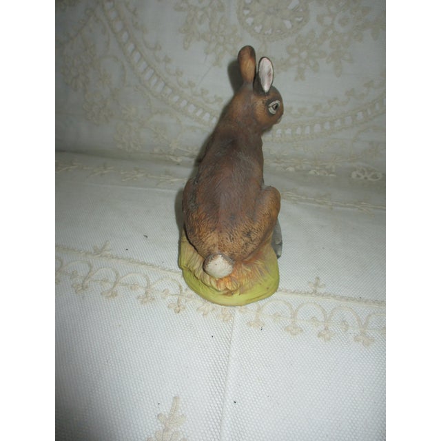 1980s 1980s Andrea by Sadek “Wild Hare” Rabbit Figurine For Sale - Image 5 of 6