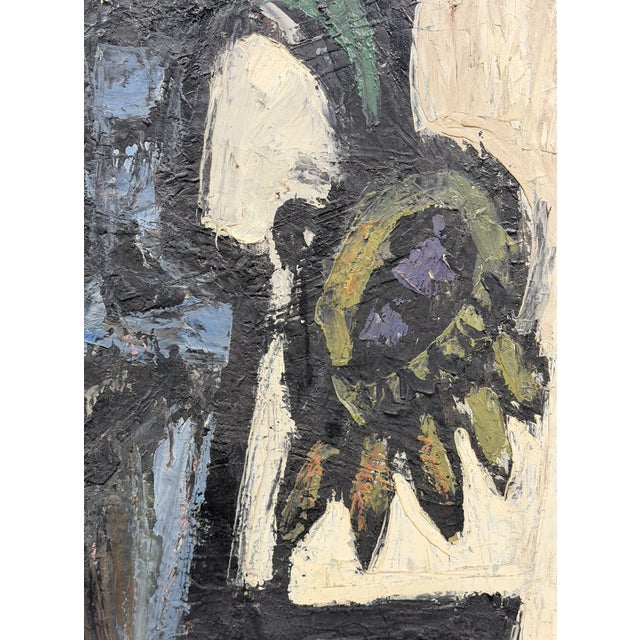 Alexander Povlovic Sachal, Still Life, 1963, Oil on Canvas, Framed For Sale - Image 4 of 11