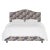 Give your interior a lift with the Bed. Featuring the delicate curves of a classic camelback design, with subtle nailhead...