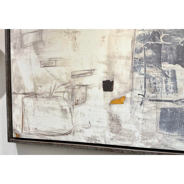 2020s Revelation Abstract Modern Boom Town Framed Giclee on Canvas For Sale - Image 5 of 6