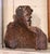 Mid-17th Century French Carved Walnut Bust of Saint Paul For Sale - Image 11 of 13