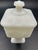 Glass Mid 20th Century Collection of 3 Milk Glass Lidded Dishes For Sale - Image 7 of 12