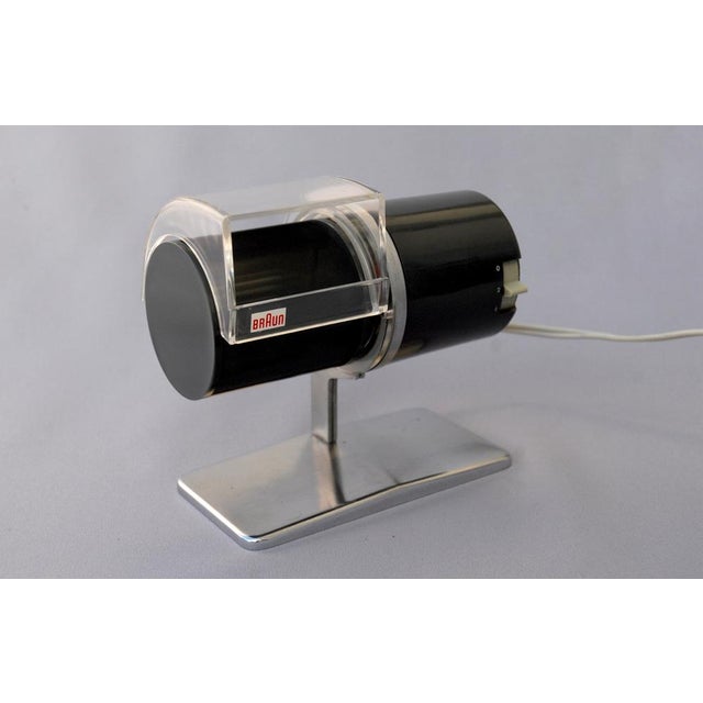 Braun hl 121 fan designed by reinhold weiss in 1961 for braun ag in frankfurt, germany. the hl121 is the rare luxury...