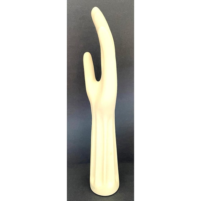 Vintage 1979 Porcelain Glove Form For Sale - Image 4 of 9