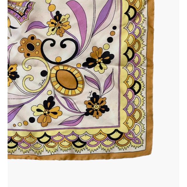 Vintage Emilio Pucci for Saks Fifth Avenue Butterfly Silk