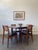 Mid Century Walnut and Cane Dining Set For Sale - Image 9 of 16
