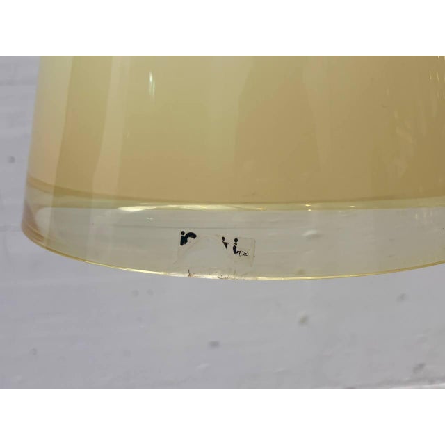 Cream Space Age Kuala Pendant Lamp by Franco Bresciani for Guzzini, Italy, 1970s For Sale - Image 8 of 10