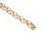 14k Yellow Gold 9.66ct East-West Emerald Paperclip Link Chain Solitaire Necklace For Sale - Image 10 of 18