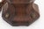 Late 20th Century Pair of Early 20th Century Mahogany Trestle Lamps - England For Sale - Image 5 of 10
