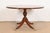 An exceptional Georgian or Regency style pedestal dining table or breakfast table By Stickley USA, 2006 Beautiful solid...