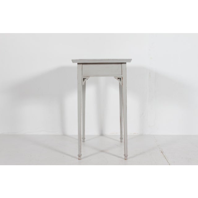 Danish Louis XVI Style Side Table in Pine, 1890s For Sale - Image 12 of 13