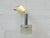 Vintage Pendant Lamp in Textured Glass and Chrome from Kaiser Leuchten, 1970s For Sale - Image 10 of 11