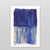 A luscious piece loaded with cobalt blues and neutral pigments with broad painterly strokes and effects. Highly textured...