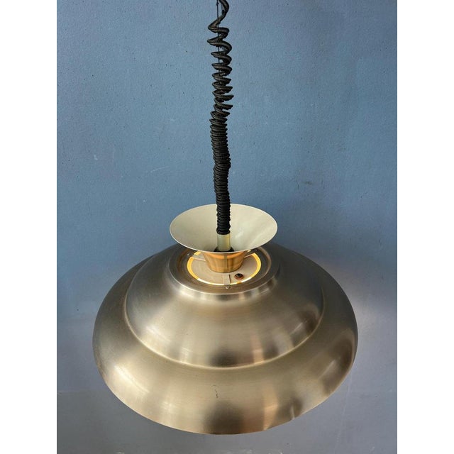 Mid-Century UFO Hanging Lamp from Dijkstra For Sale - Image 3 of 11