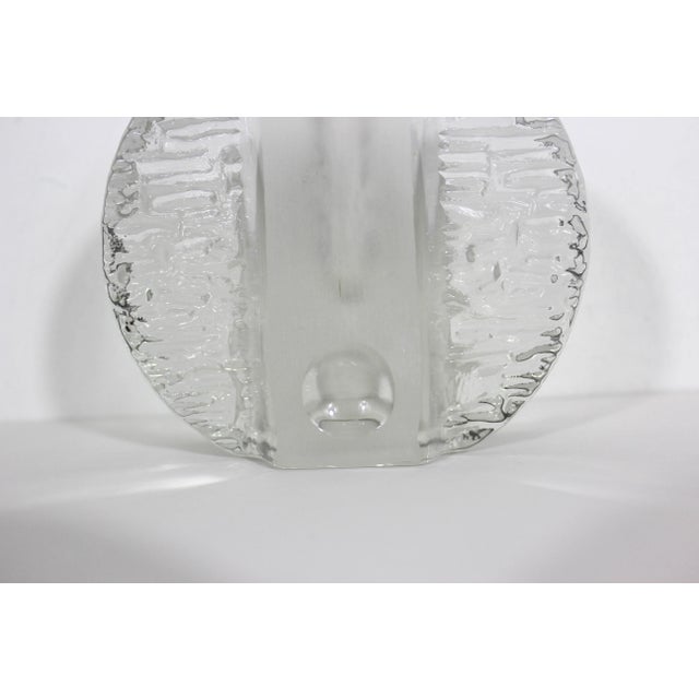 Glass 1960’s Walther Glus Solifleur Glass Mid-Century Modern German Crystal Bud Vase For Sale - Image 7 of 8