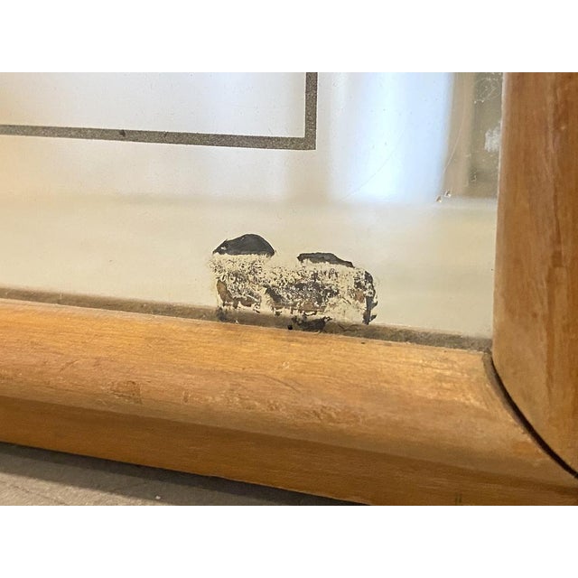 Mirror with Central Painting, 1940s For Sale - Image 12 of 15