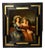 R. Belliagh, Portrait of Women & Children, Oil Painting on Wooden Panel, Framed For Sale