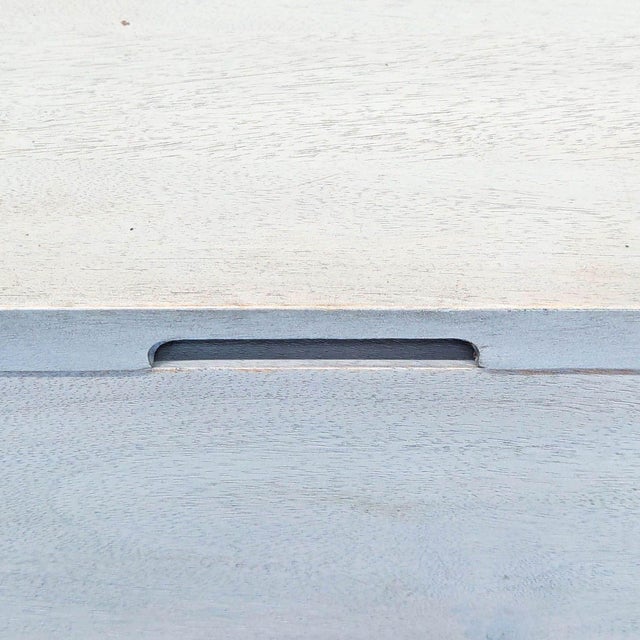 Wood West Elm Industrial Solid Wood Storage Pop-Up Coffee Table For Sale - Image 7 of 9