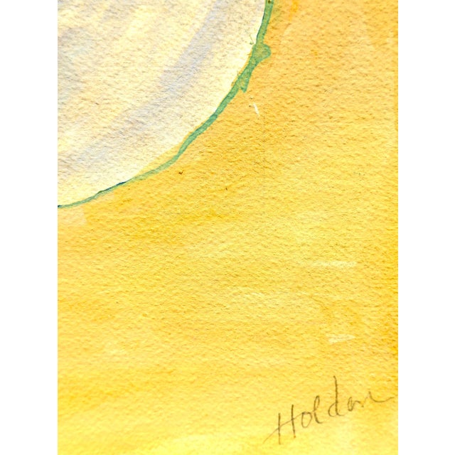 Contemporary "Flowers in a Heart Vase" Contemporary Painting For Sale - Image 3 of 9