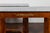 Wood Pair of French 1860s Napoleon III Period Walnut Console Tables with Marble Tops For Sale - Image 7 of 12