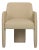 Leo Taupe Performance Vegan Leather Dining Chair For Sale In Los Angeles - Image 6 of 6