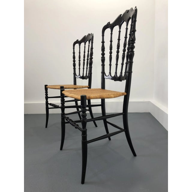 Set of Chiavari Chairs from Gasparini Chairs, Italy For Sale - Image 9 of 12