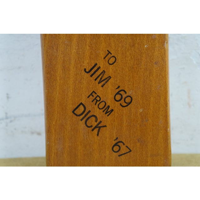 1960s 1960s Miami University Bθπ Beta Theta Pi Greek Fraternity Hazing Paddles 22" For Sale - Image 5 of 15