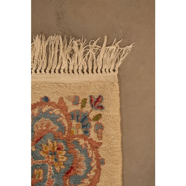 Kirmin Pattern Large Hand Tied 11' x 18' Fringed Area Rug For Sale - Image 10 of 18