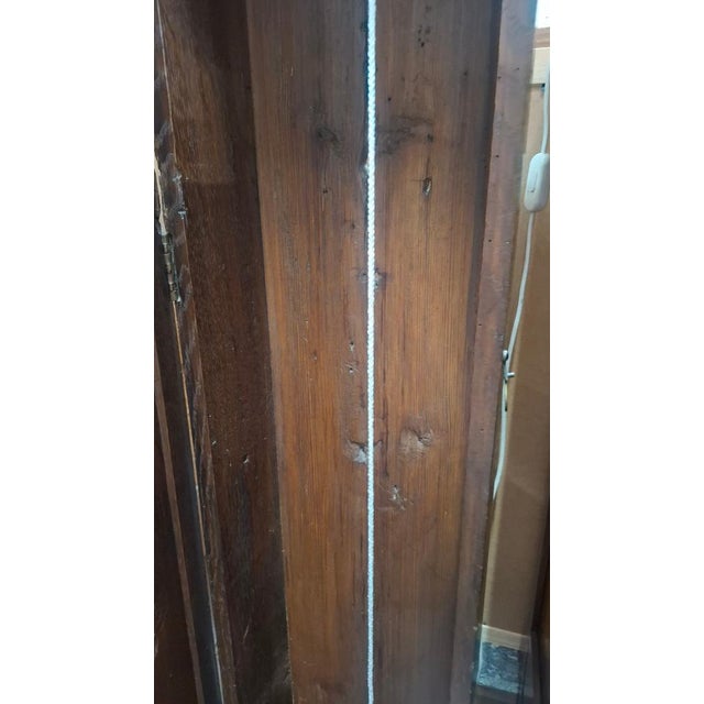 Wood Saint Nicholas of Aliemont Clock, 1890 For Sale - Image 7 of 8