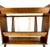 Vintage Mid-Century Modern Wood Bookcase With Brass-Capped Feet For Sale - Image 9 of 12