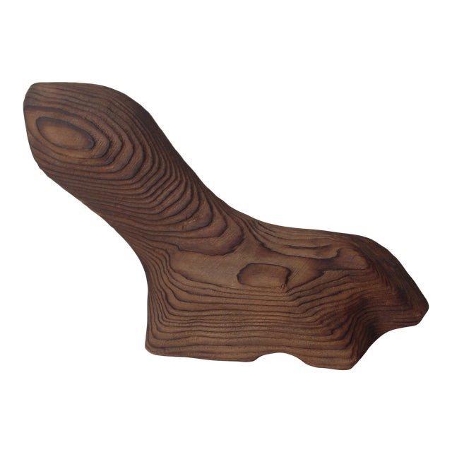 Cedar Wood Squirrel, Canadian Made Signed Gerd Carving For Sale