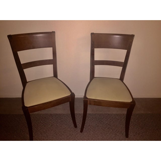 Pottery Barn Meyer Dining Chairs Set Of 4 Chairish