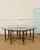 1990s McGuire California Modern Octagonal Bamboo Rattan and Glass Dining Table For Sale - Image 5 of 12