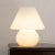 White Filigree Mushroom Lamp in Murano Glass, Italy For Sale - Image 7 of 12