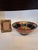 Large Kashmiri Laquerware Papier Mache Bowl and Picture Frame For Sale - Image 10 of 12