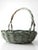 Green Vintage Green Painted Gathering Basket For Sale - Image 8 of 15