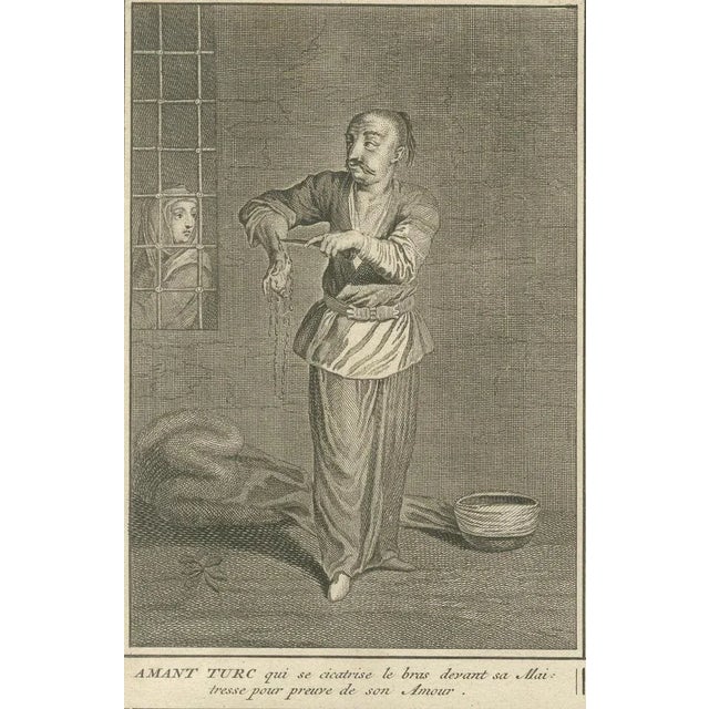 Ottoman Rituals and Dancers, 1734, Paper For Sale - Image 9 of 11
