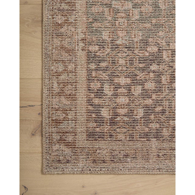 2020s Angela Rose x Loloi Aubrey Rug Sage / Bark 2'-0" x 5'-0" Accent Rug For Sale - Image 5 of 9