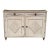 Mid 19th Century Gustavian Painted Sideboard With Gallery Top For Sale