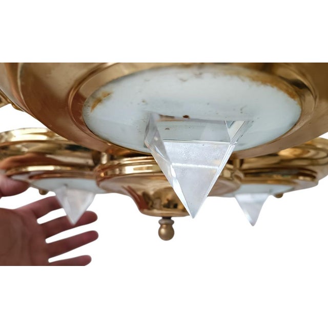 Piramid Lamp from Bakalowits & Söhne, 1960s For Sale - Image 4 of 8