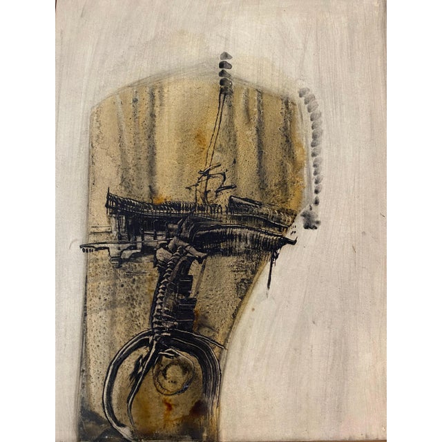 Jean-Pierre Vielfaure, Mont à mufle rageur, Oil Painting For Sale - Image 6 of 6