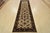 Farmhouse Agra Runner 3’11” X 11’11” Ivory Wool Traditional Hand-Knotted Oriental Rug For Sale - Image 3 of 13
