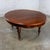 Brown 19th Century Antique William IV Style Mahogany Oval Dining Table W/Turned Legs & Casters For Sale - Image 8 of 17